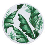 The Tropical Palm Leaves Cotton Beach Towel Blanket Table Cover Wall Hanging