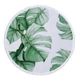 The Tropical Palm Leaves Cotton Beach Towel Blanket Table Cover Wall Hanging