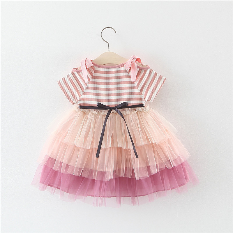Youlebao Toddler Girls Summer Dress Short Sleeve Tutu Dress For 2-7 Years - Product Details