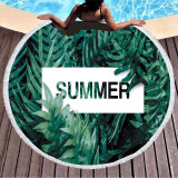 The Tropical Palm Leaves Cotton Beach Towel Blanket Table Cover Wall Hanging
