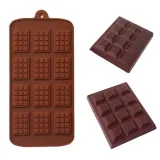 Silicone Mold Chocolate Fondant DIY Candy Bar Mould Cake Decoration Molds Tools