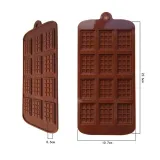 Silicone Mold Chocolate Fondant DIY Candy Bar Mould Cake Decoration Molds Tools