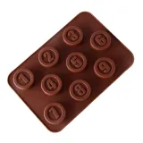Silicone Mold Chocolate Fondant DIY Candy Bar Mould Cake Decoration Molds Tools