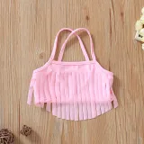 Baby Toddle Girls Tassels Bikini Prints Watermelons Shorts Swimwear Sets 0-2 Years