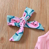 Baby Toddle Girls Tassels Bikini Prints Watermelons Shorts Swimwear Sets 0-2 Years
