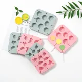 Silicone Shapes Fruits Animals Dinosaurs Hallows Lollipop Candy Chocolate Molds