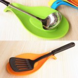 3 PCS Silicone Insulation Spoon Rest Heat Resistant Placemat Spoon Pad Eat Mat Pot Holder