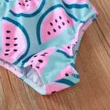 Baby Toddle Girls Tassels Bikini Prints Watermelons Shorts Swimwear Sets 0-2 Years