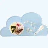Cloud Shape Placemat Food Grade Silicone Table Waterproof Pad