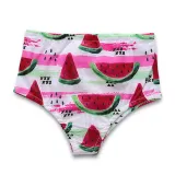 Baby Toddle Girls Tassels Bikini Prints Watermelons Shorts Swimwear Sets 0-2 Years