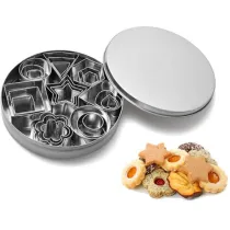 Stainless Steel Mini Cookie Cutter Biscuit Cookie Mold Baking Tools