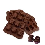 Silicone Mold Chocolate Fondant DIY Candy Bar Mould Cake Decoration Molds Tools