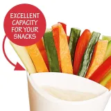 Assorted Sauce Storage Dish Plates Tableware Creative Lazy Snack 2 Grid Plastic Bowl French Fry Chips Salad Cone Dipping Cup