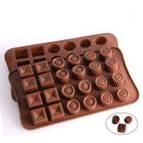Silicone Mold Chocolate Fondant DIY Candy Bar Mould Cake Decoration Molds Tools