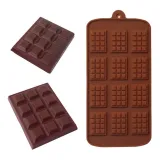 Silicone Mold Chocolate Fondant DIY Candy Bar Mould Cake Decoration Molds Tools