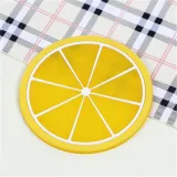 Waterproof Heat-insulated Fruit Silicone Coaster Cup Bowl Placemat
