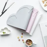 Cloud Shape Placemat Food Grade Silicone Table Waterproof Pad