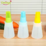 Silicone Oil Bottle Liquid Oil Barbecue Tool BBQ Basting Pancake Baking Brush