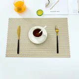Rectangle Hollow Out Waterproof Insulation PVC Placemats