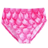 3PCS Kid Girls Scale Ruffles Tutu Mermaid Tail Bikini Swimsuit With Free Garland Color Random