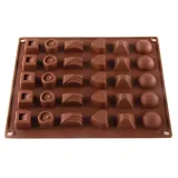 Silicone Mold Chocolate Fondant DIY Candy Bar Mould Cake Decoration Molds Tools