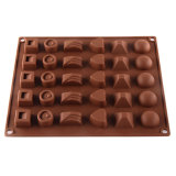 Silicone Mold Chocolate Fondant DIY Candy Bar Mould Cake Decoration Molds Tools