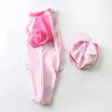 Toddle Kids Girls Print Pink 3D Flamingo Swimsuit Swimwear With Cap