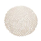 Hollow Out Waterproof Insulation Not-Slip PVC Placemats for Kitchen Dining Table