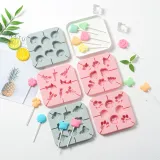 Silicone Shapes Fruits Animals Dinosaurs Hallows Lollipop Candy Chocolate Molds