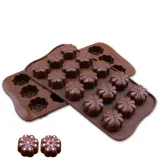 Silicone Mold Chocolate Fondant DIY Candy Bar Mould Cake Decoration Molds Tools