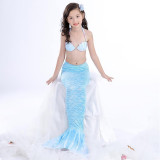 Toddle Kids Girls Shell Bikinis Sets Mermaid Swimwear