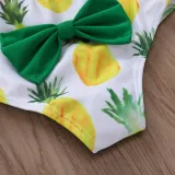 Baby Toddle Girls Tassels Bikini Prints Dinosaurs Flowers Shorts Swimwear Sets 0-2 Years