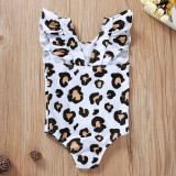 Toddle Kids Girls Ruffles Leopard Prints Plaids Pineapples Swimsuit Swimwear