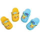 Toddlers Kids Pikachu Flat Beach Home Summer Slippers Shoes