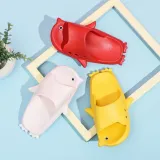 Parent Child 3D Cartoon Penguin Home Summer Slippers