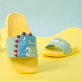 Toddle Kids 3D Cartoon Dinosaur Home Summer Slippers