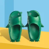 Parent Child 3D Cartoon Penguin Home Summer Slippers