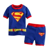 Toddler Kids Boy Summer Short Pajamas Sleepwear Set Cotton Pjs
