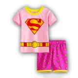 Toddler Kids Boy Summer Short Pajamas Sleepwear Set Cotton Pjs