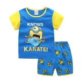 Toddler Kids Boy Summer Short Pajamas Sleepwear Set Cotton Pjs