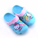 Toddle Kids 3D Hello Kitty Home Beach Summer Slippers Shoes