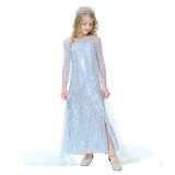 Toddler Girls White Sequins Princess Tutu Dress
