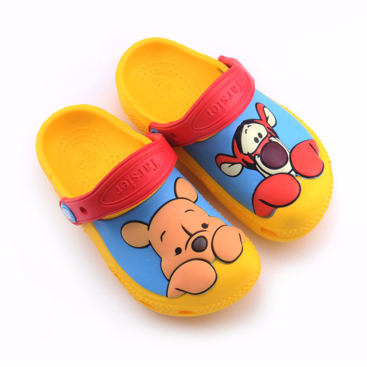 Toddle Kids 3D Winnie the Pooh Beach Summer Slippers Shoes