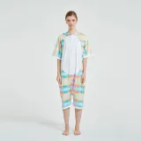 Kids And Adults Rainbow Unicorn Summer Short Onesie Kigurumi Pajamas