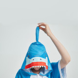 Kids And Adults Blue Shark Summer Short Onesie Kigurumi Pajamas