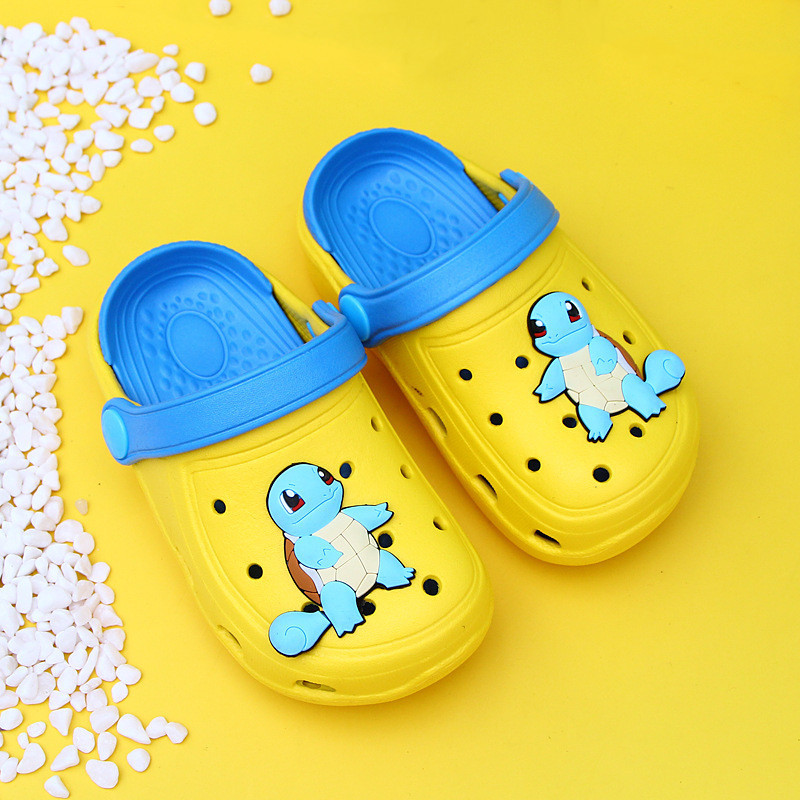 Toddlers Kids Pikachu Summer Beach Home Slippers Shoes