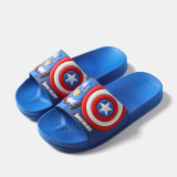 Toddlers Kids Captain America Flat Beach Home Slippers