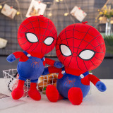 Red Spider Man Soft Stuffed Plush Animal Doll for Kids Gift