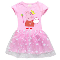Toddler Girls Angle Pig A Line Lace Tutu Dresses