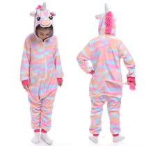 Kids Colorful Union Onesie Kigurumi Pajamas Animal Cosplay Costumes for Unisex Children